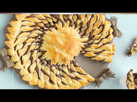 فطيرة نوتيلا عباد الشمس