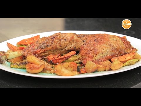 طريقة إعداد فخد ديك رومي مشوية