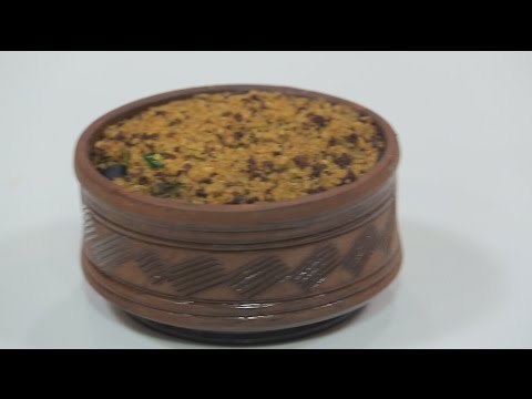 طاجن فريك باللحم الجملي المفروم