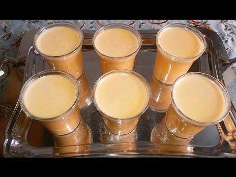 شاهد طريقة اعداد زبادي المانغو بطريقة رائعة