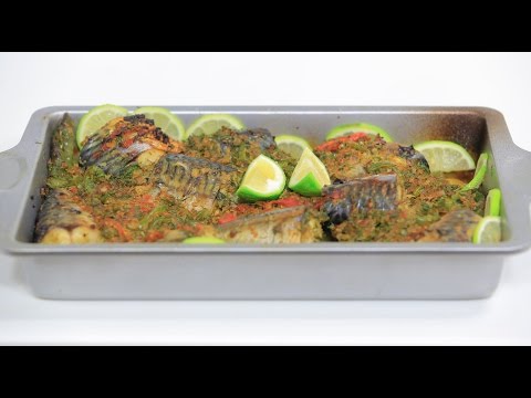 شاهد طريقة اعداد صينية سمك ماكريل