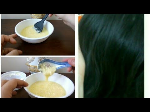 شاهد وصفة طبيعية لإصلاح الشعر التالف مِن الصبغات