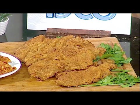 طريقة إعداد اسكالوب بانيه لحمه