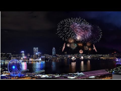 شاهد احتفالات هونغ كونغ بالسنة الجديدة