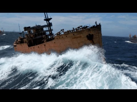شاهد سفينة تخرج من مثلث برمودا بعد 90 عامًا