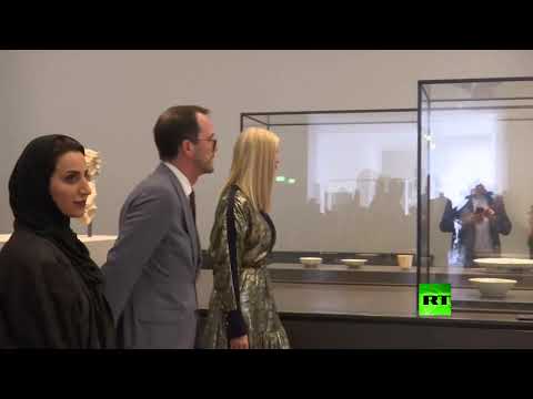 إيفانكا ترامب في اللوفر أبوظبي