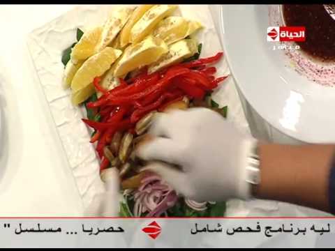 شاهد طريقة إعداد سلطة السبانخ بالتمر