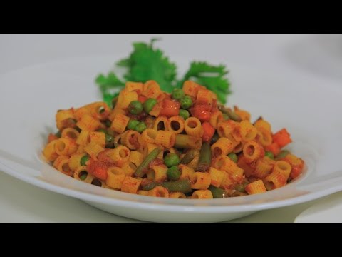 مكرونة بالخضار