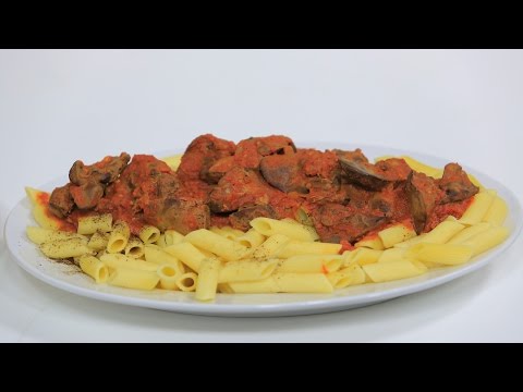 طريقة إعداد مكرونة بكبد الدجاج