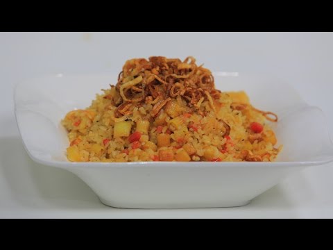 بالفيديو طريقة عمل ومقادير كشري بطاطس