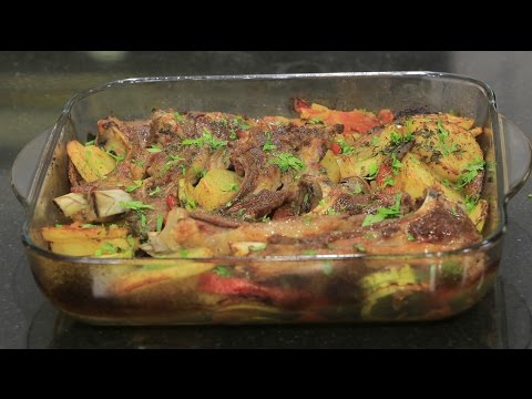 شاهد طريقة إعداد صينية ريش بالخضار