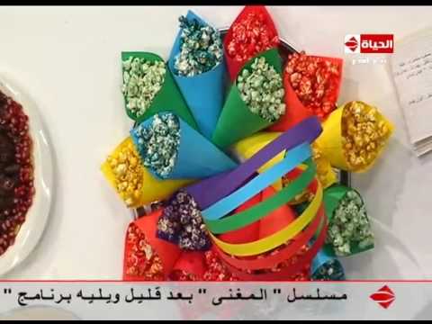 بالفيديو طريقة عمل ومقادير فشار قوس قزح المكرمل