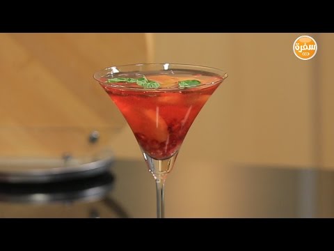 شاهد طريقة إعداد عصير الرمان بالبرتقال