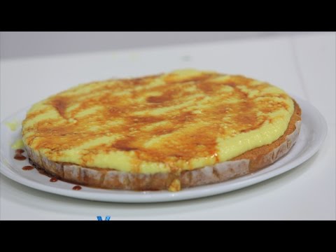 طريقة عمل ومقادير بسبوسة بالكريم كراميل