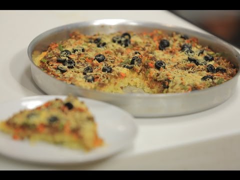 شاهد طريقة إعداد  بيتزا الأرز بشكل مختلف