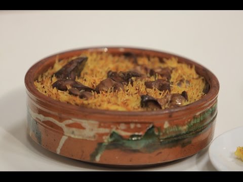 شاهد طريقة إعداد  طاجن شعريه بالكبد والقوانص