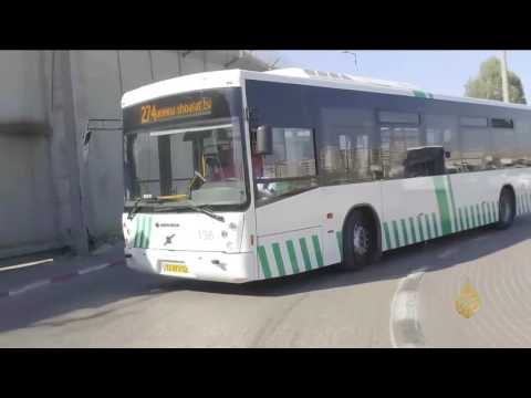 مقدسية هي أول سائقة لحافلة ركاب