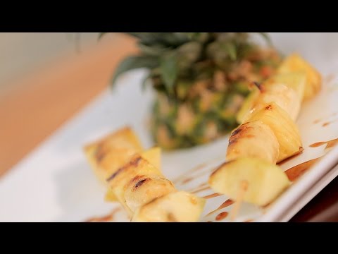 طريقة إعداد فواكه مشويّة