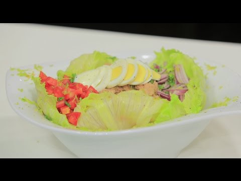 طريقة عمل سلطة تونة بالأرز