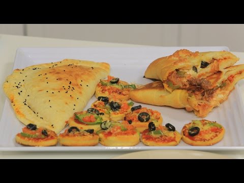 طريقة عمل ميني بيتزا