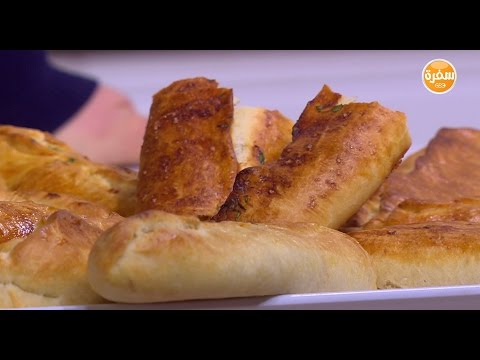 معجنات بالجبنة البيضة والبقدونس