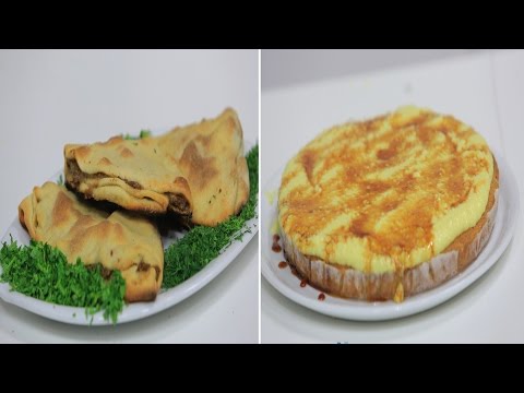 مطبق باللحمة المفرومة و​قرنبيط مقلي