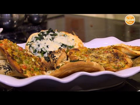 طريقة إعداد لفائف اللبنة بالزعتر