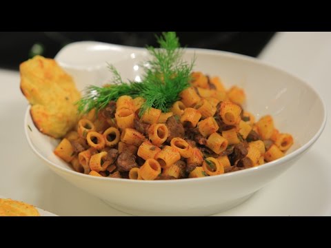 بالفيديو طريقة عمل ومقادير كبدة بالمكرونة