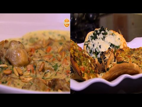 دجاج بالزبادي والثوم والكسبرة