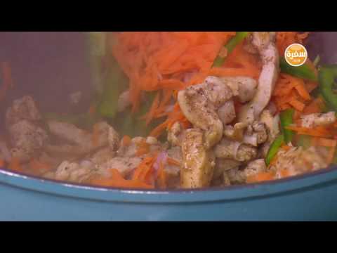 بالفيديو طريقة إعداد ومقادير كريب بحشوة دجاج بالبشاميل