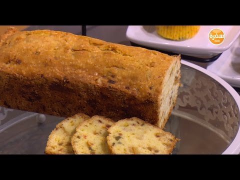 إعداد كيكة بالفواكه المسكرة