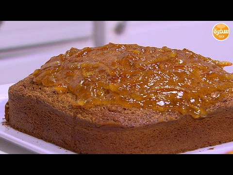 كيكة برتقال بدقيق الذرة