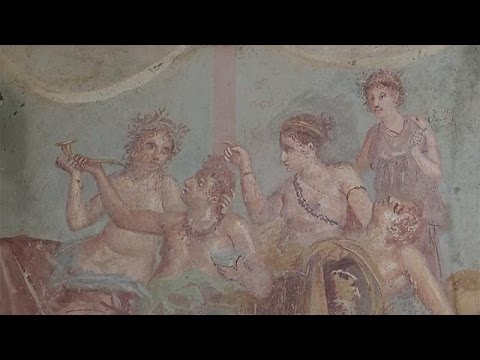 فتح منزل العشاق في بومبي الآثرية أمام الزوار