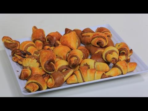 طريقة إعداد الكرواسون