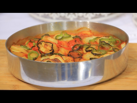 بالفيديو طريقة إعداد ومقادير صينية بطاطس بالفحم