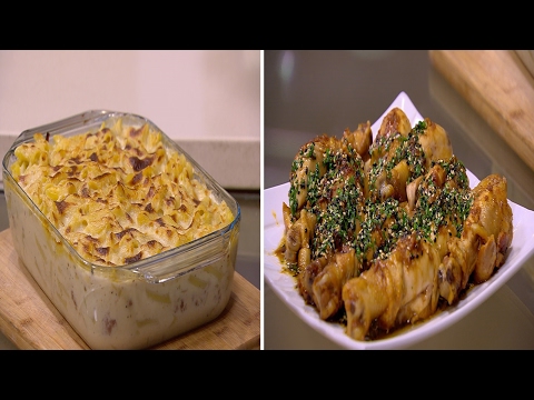 بالفيديو طريقة إعداد ومقادير  مكرونة بالبشاميل بصوص البلوتشيز