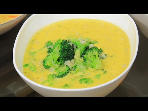 بالفيديو طريقة إعداد ومقادير شوربة بروكلي بالجبنة
