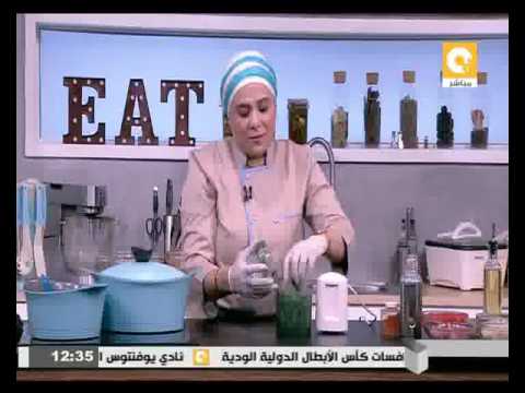 طريقة إعدادملوخية بالجمبري و حواوشي السمك