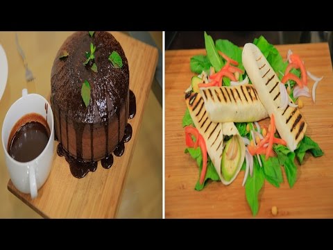 بالفيديو طريقة إعداد ومقادير كوسة بالحمص راب  مكرونة بستو بالسبانخ  كيكة شيكولاتة صيامي