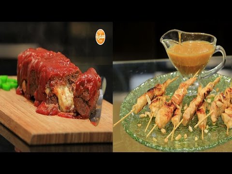 شاهد طريقة صنع ميت لوف وأسياخ الدجاج بالسوداني والجيلي كريمي