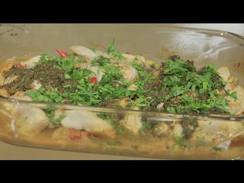 بالفيديو طريقة إعداد ومقادير  طاجن السمك بالطماطم