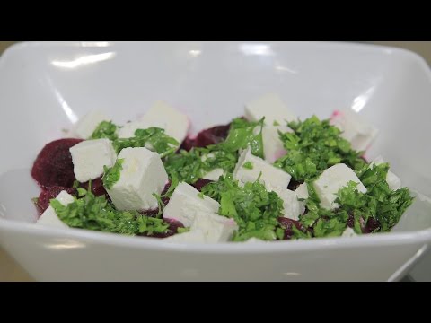 بالفيديو طريقة إعداد ومقادير سلطة البنجر السهلة