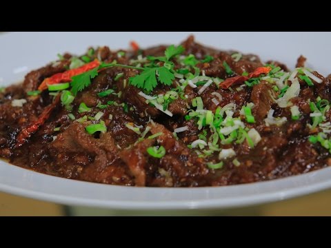 طريقة إعداد لحم بالثوم والجنزبيل