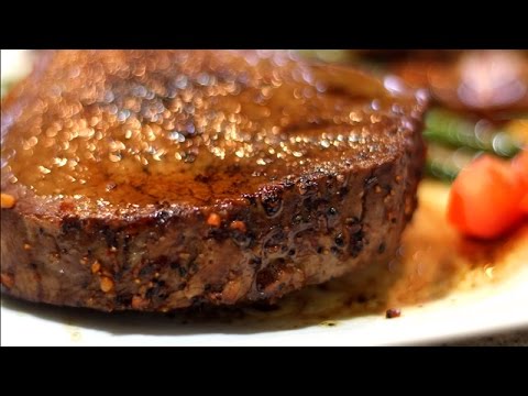 شاهد إعداد ستيك اللحم بالفرن