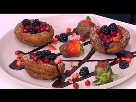 طريقة إعداد كاسات بعجينة الشو بالشيكولاتة