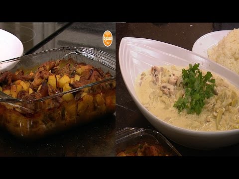 طريقة إعداد صدور دجاج بالخرشوف