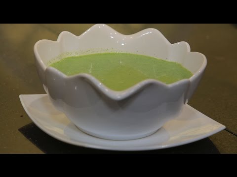 بالفيديو طريقة إعداد ومقادير شوربة بطاطس بالسبانخ