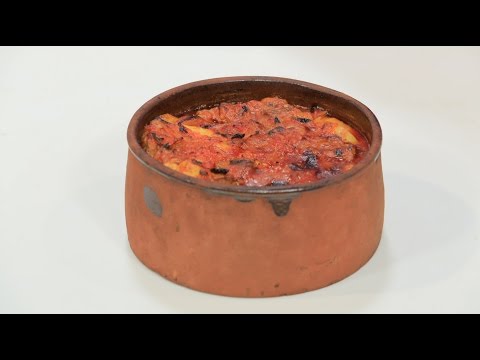 شاهدطريقة إعداد طاجن بطاطا مع مكعبات اللحم