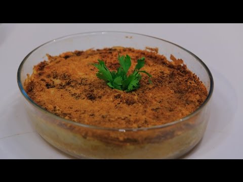 شاهد طريقة تحضير بطاطا مهروسة باللحمة المعصجة