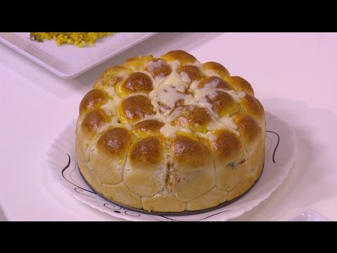 طريقة إعداد ومقادير خلية نحل بحشو البيتزا